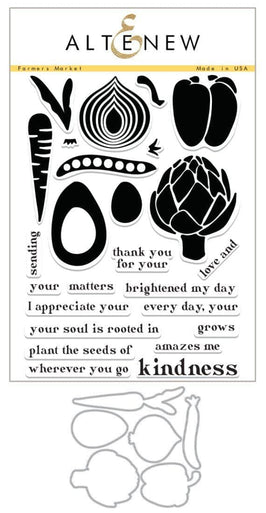 Altenew Stamp & Die Bundle Farmers Market Stamp & Die Bundle