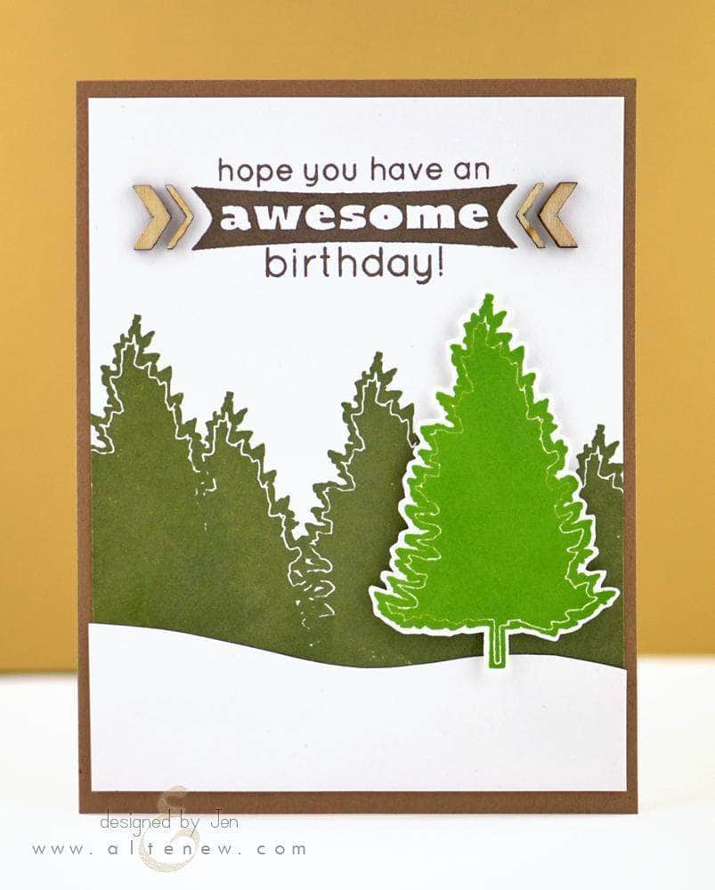 Altenew Stamp & Die Bundle Z - Festive Silhouettes Stamp & Die Bundle