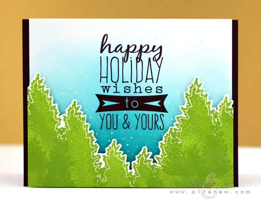 Altenew Stamp & Die Bundle Z - Festive Silhouettes Stamp & Die Bundle