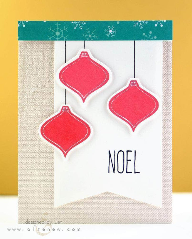 Altenew Stamp & Die Bundle Z - Festive Silhouettes Stamp & Die Bundle