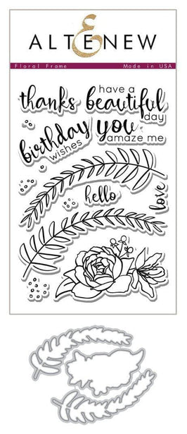 Altenew Stamp & Die Bundle Floral Frame Stamp & Die Bundle
