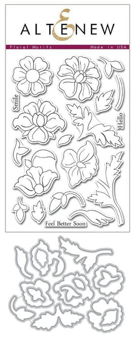 Altenew Stamp & Die Bundle Floral Motifs Stamp & Die Bundle