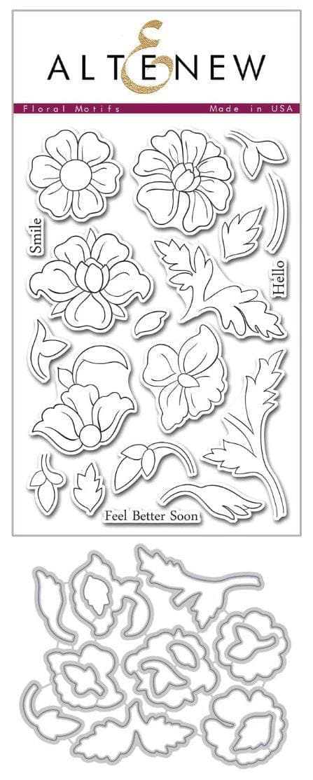 Altenew Stamp & Die Bundle Floral Motifs Stamp & Die Bundle