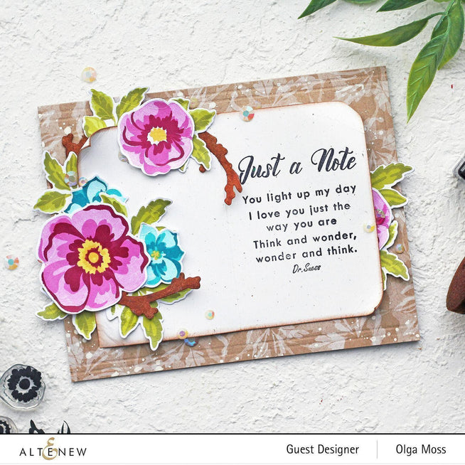 Altenew Stamp & Die Bundle Flower Arrangement Stamp & Die Bundle