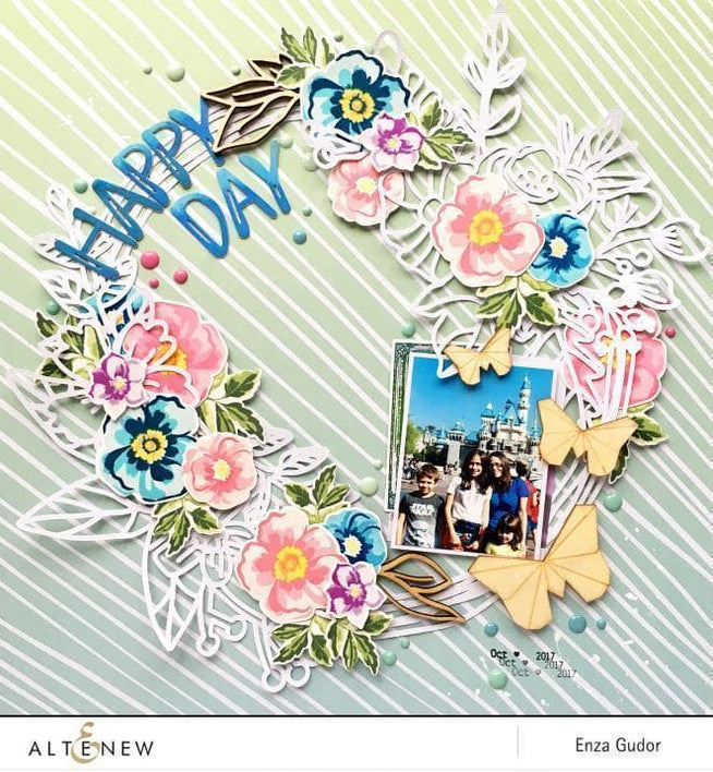 Altenew Stamp & Die Bundle Flower Arrangement Stamp & Die Bundle