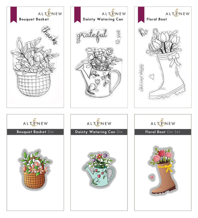 Altenew Stamp & Die Bundle Folktales & Stories Mini Stamp & Die Bundle