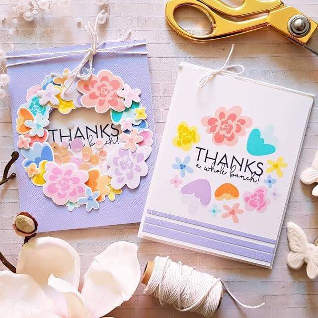 Altenew Stamp & Die Bundle Fond Appreciation Coordinating Stamp & Die Bundle