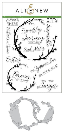 Altenew Stamp & Die Bundle Z - Forever and a Day Stamp & Die Bundle