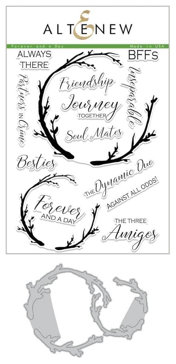 Altenew Stamp & Die Bundle Z - Forever and a Day Stamp & Die Bundle