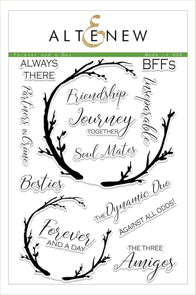 Altenew Stamp & Die Bundle Z - Forever and a Day Stamp & Die Bundle