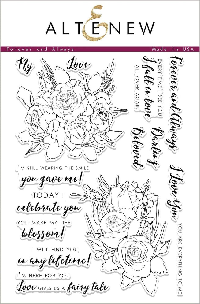 Altenew Stamp & Die Bundle Forever And Always