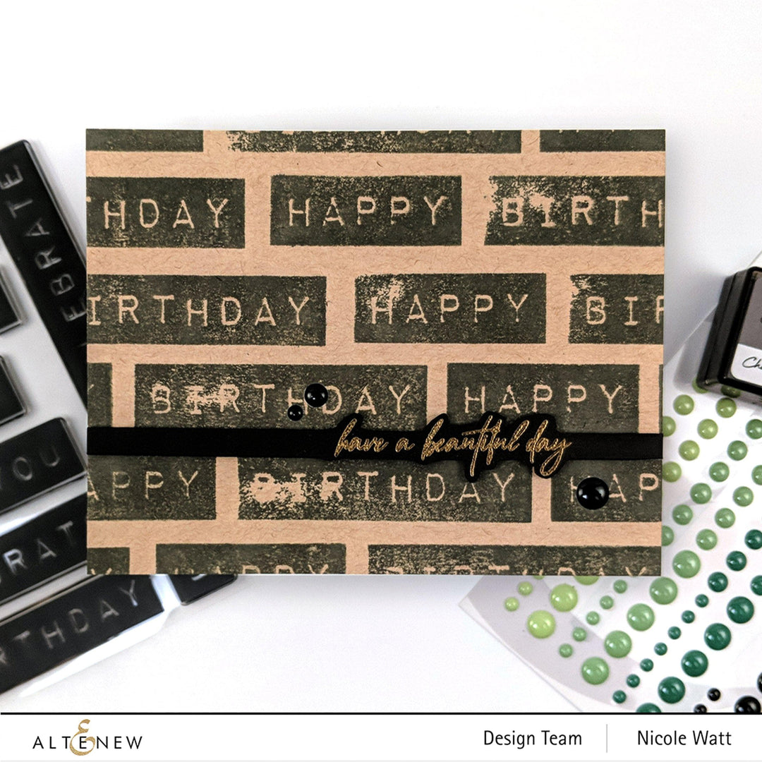 Altenew Stamp & Die Bundle Fragile Foliage Stamp & Die Bundle