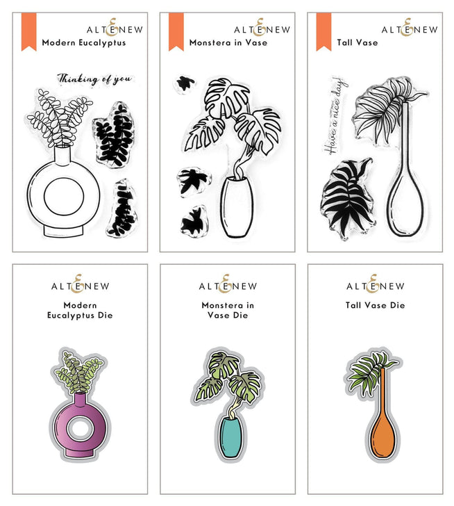 Altenew Stamp & Die Bundle Fresh Start Mini Stamp & Die Bundle