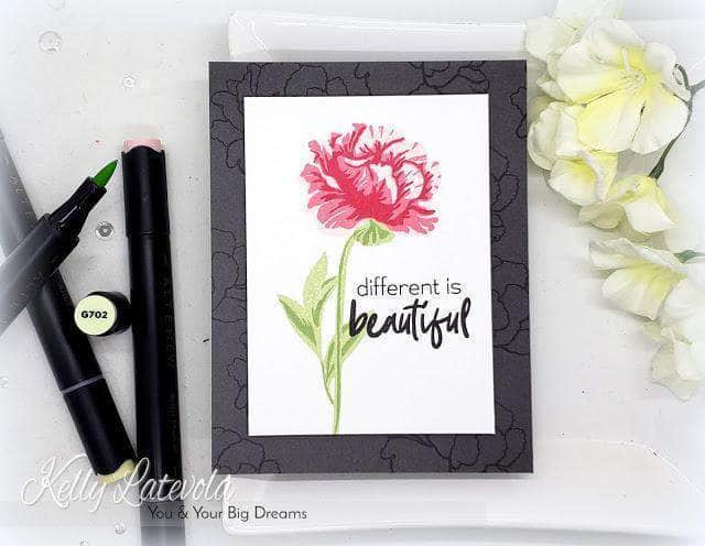 Altenew Stamp & Die Bundle Z - Frilled Petals Stamp & Die Bundle