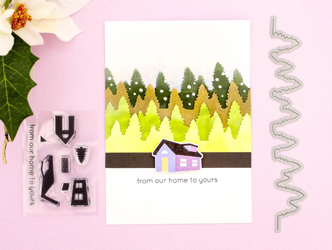 Altenew Stamp & Die Bundle From Our Home Stamp & Die Bundle