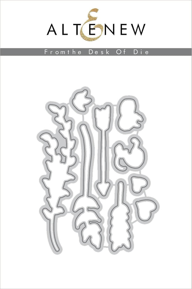 Altenew Stamp & Die Bundle From The Desk Of Stamp & Die Bundle