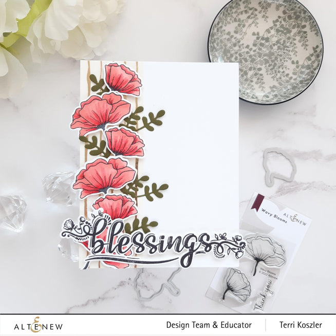 Altenew Stamp & Die Bundle Gardens Around the World Mini Stamp & Die Bundle