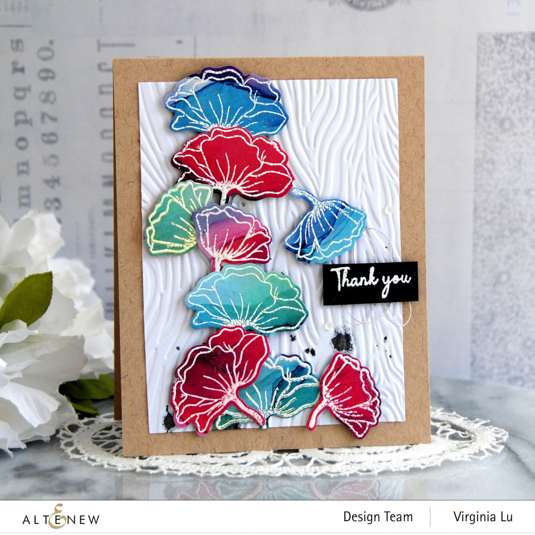Altenew Stamp & Die Bundle Gardens Around the World Mini Stamp & Die Bundle