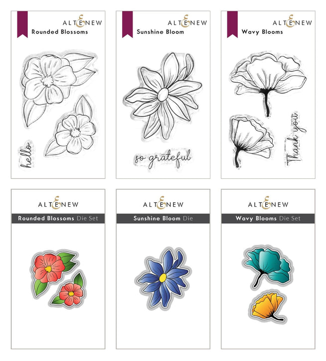 Altenew Stamp & Die Bundle Gardens Around the World Mini Stamp & Die Bundle