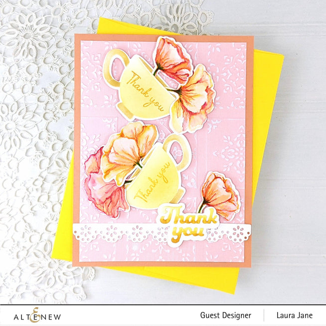 Altenew Stamp & Die Bundle Gardens Around the World Mini Stamp & Die Bundle
