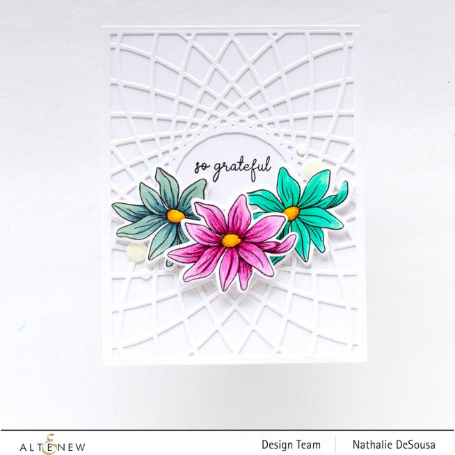 Altenew Stamp & Die Bundle Gardens Around the World Mini Stamp & Die Bundle
