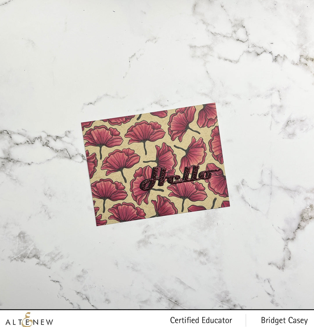 Altenew Stamp & Die Bundle Gardens Around the World Mini Stamp & Die Bundle