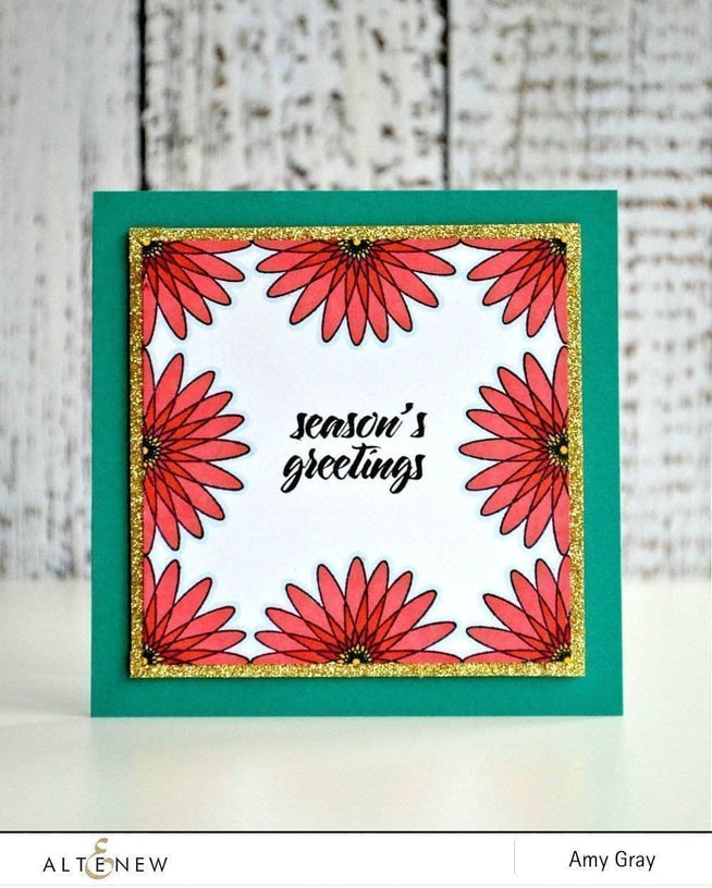 Altenew Stamp & Die Bundle Z - Geometric Flowers Stamp & Die Bundle