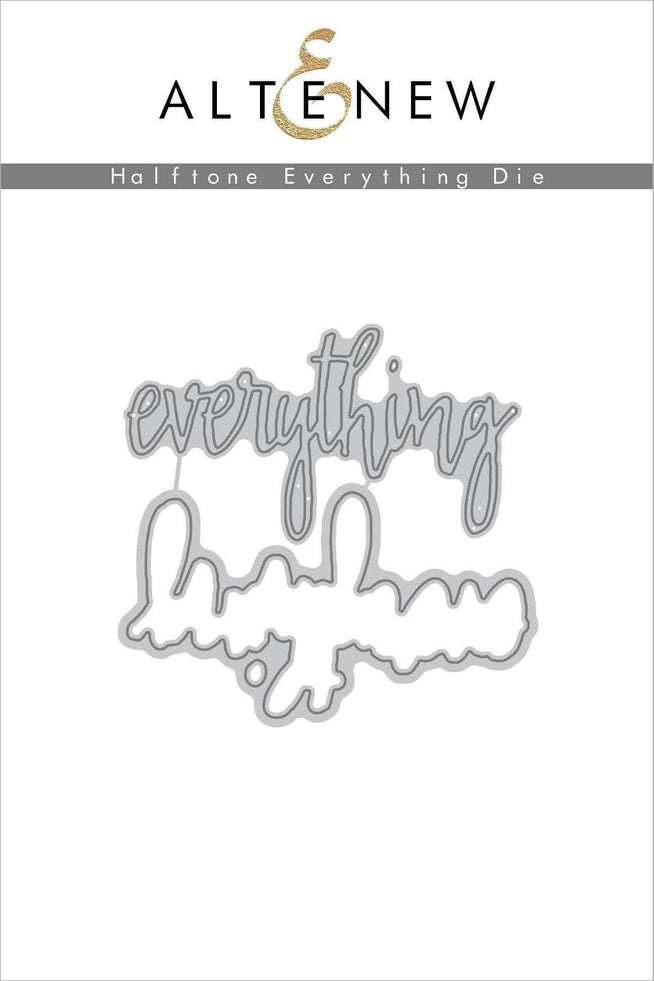 Altenew Stamp & Die Bundle Halftone Everything Stamp & Die Bundle