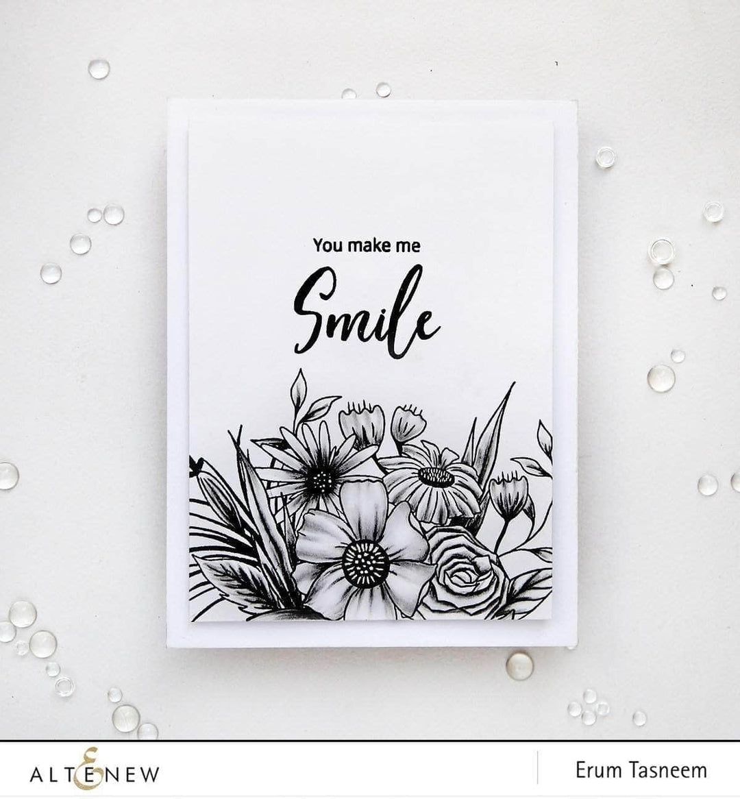 Altenew Stamp & Die Bundle Happy Bloom Stamp & Die Bundle
