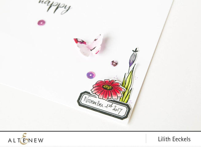 Altenew Stamp & Die Bundle Happy Bloom Stamp & Die Bundle