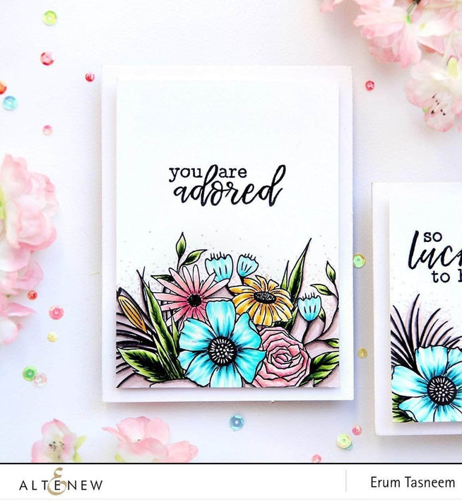 Altenew Stamp & Die Bundle Happy Bloom Stamp & Die Bundle