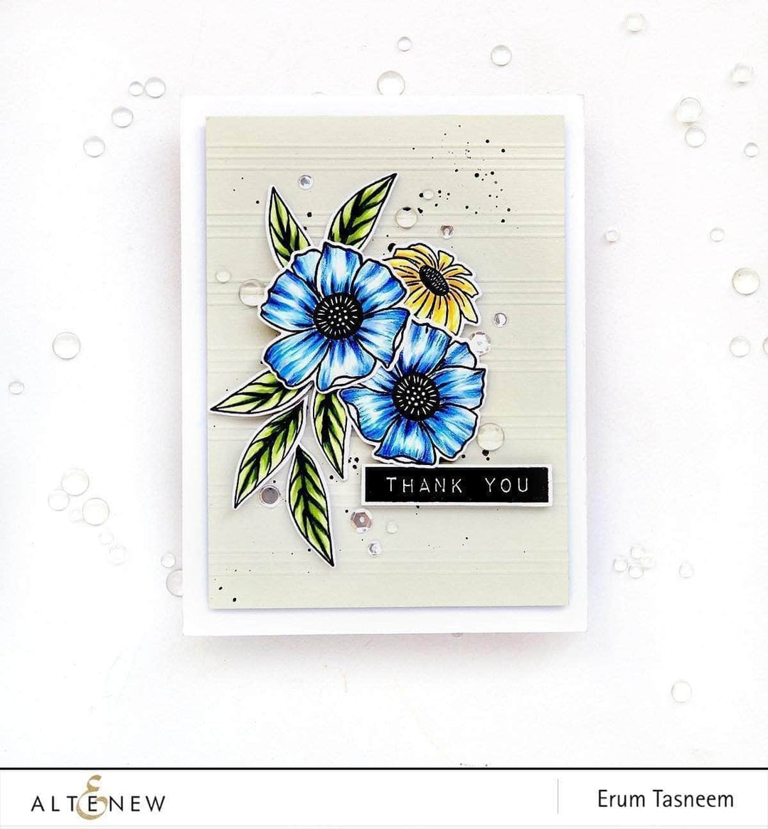 Altenew Stamp & Die Bundle Happy Bloom Stamp & Die Bundle