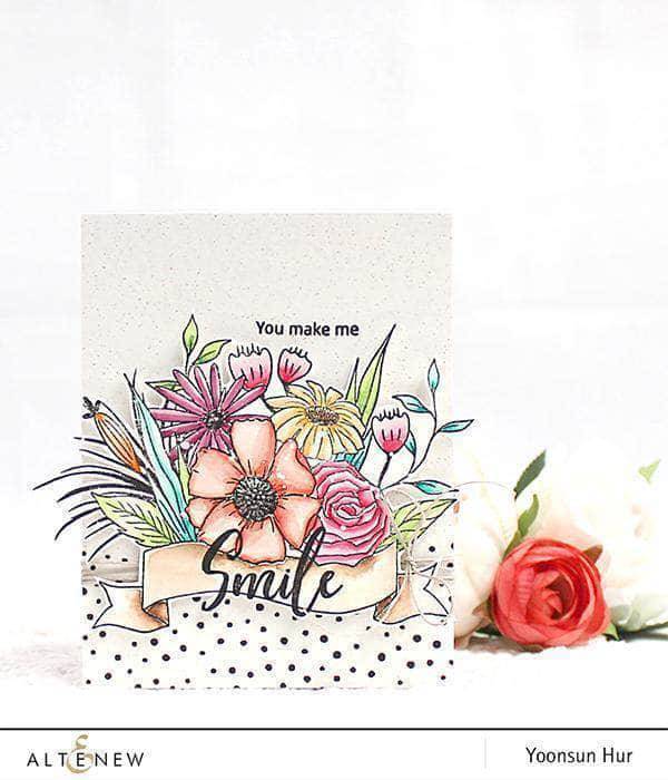 Altenew Stamp & Die Bundle Happy Bloom Stamp & Die Bundle