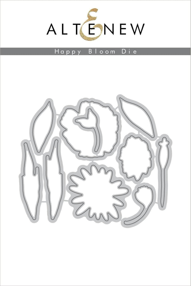 Altenew Stamp & Die Bundle Happy Bloom Stamp & Die Bundle