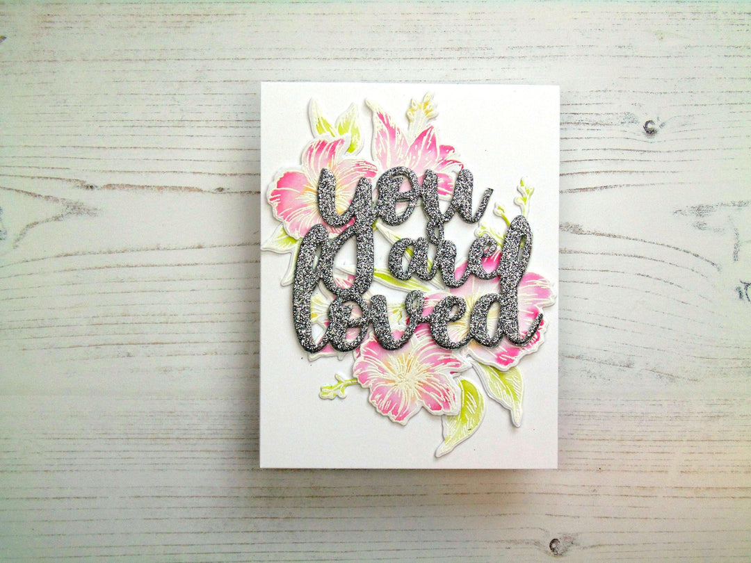Altenew Stamp & Die Bundle Happy Heart Stamp & Die Bundle