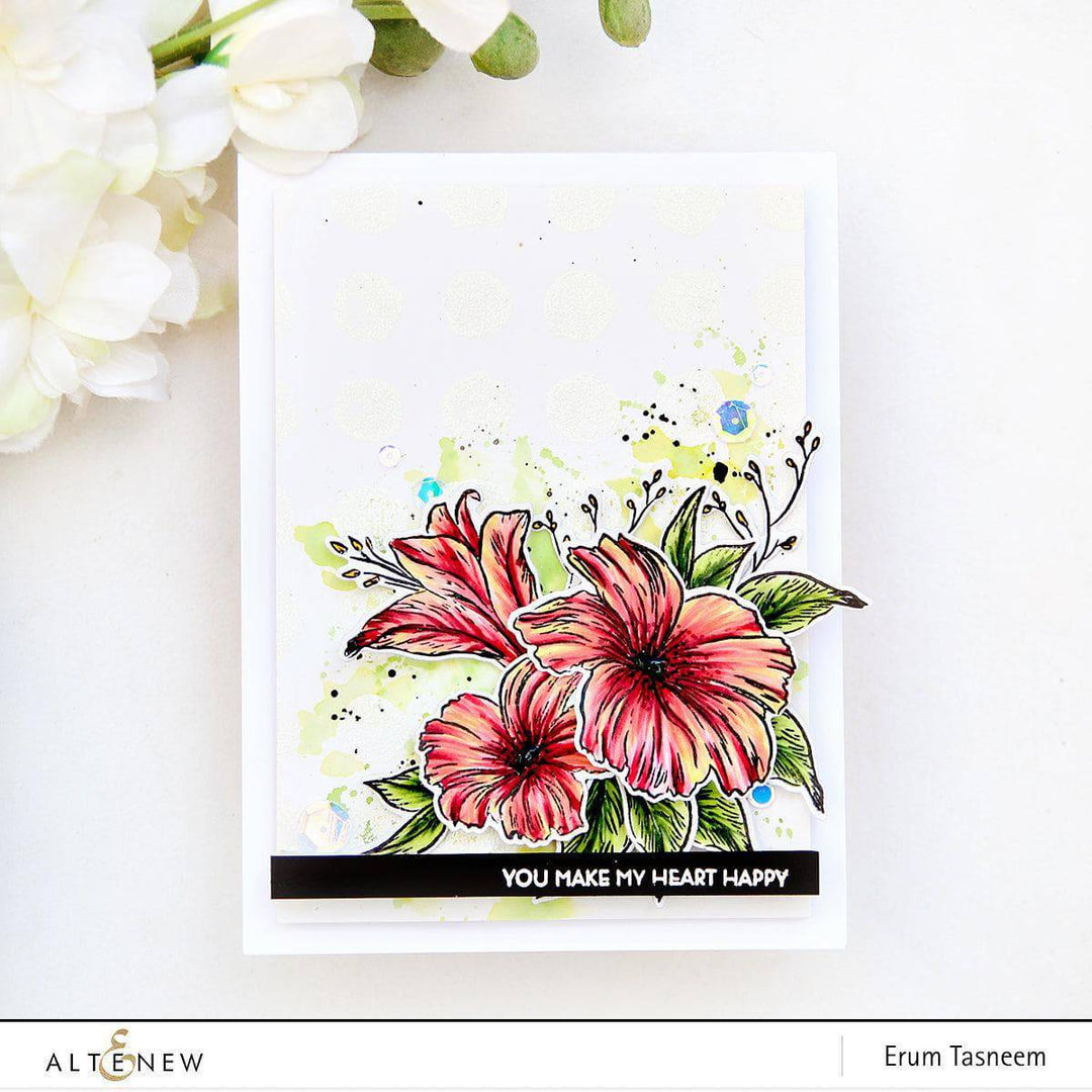 Altenew Stamp & Die Bundle Happy Heart Stamp & Die Bundle