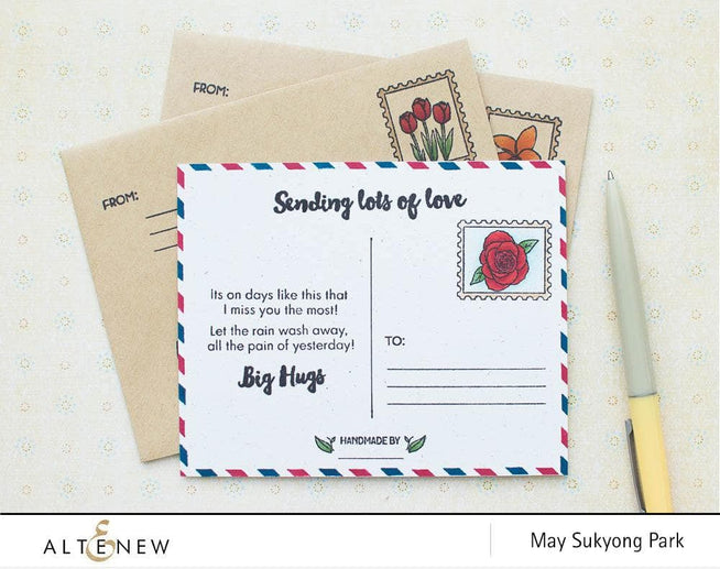 Altenew Stamp & Die Bundle Happy Mail Stamp & Die Bundle