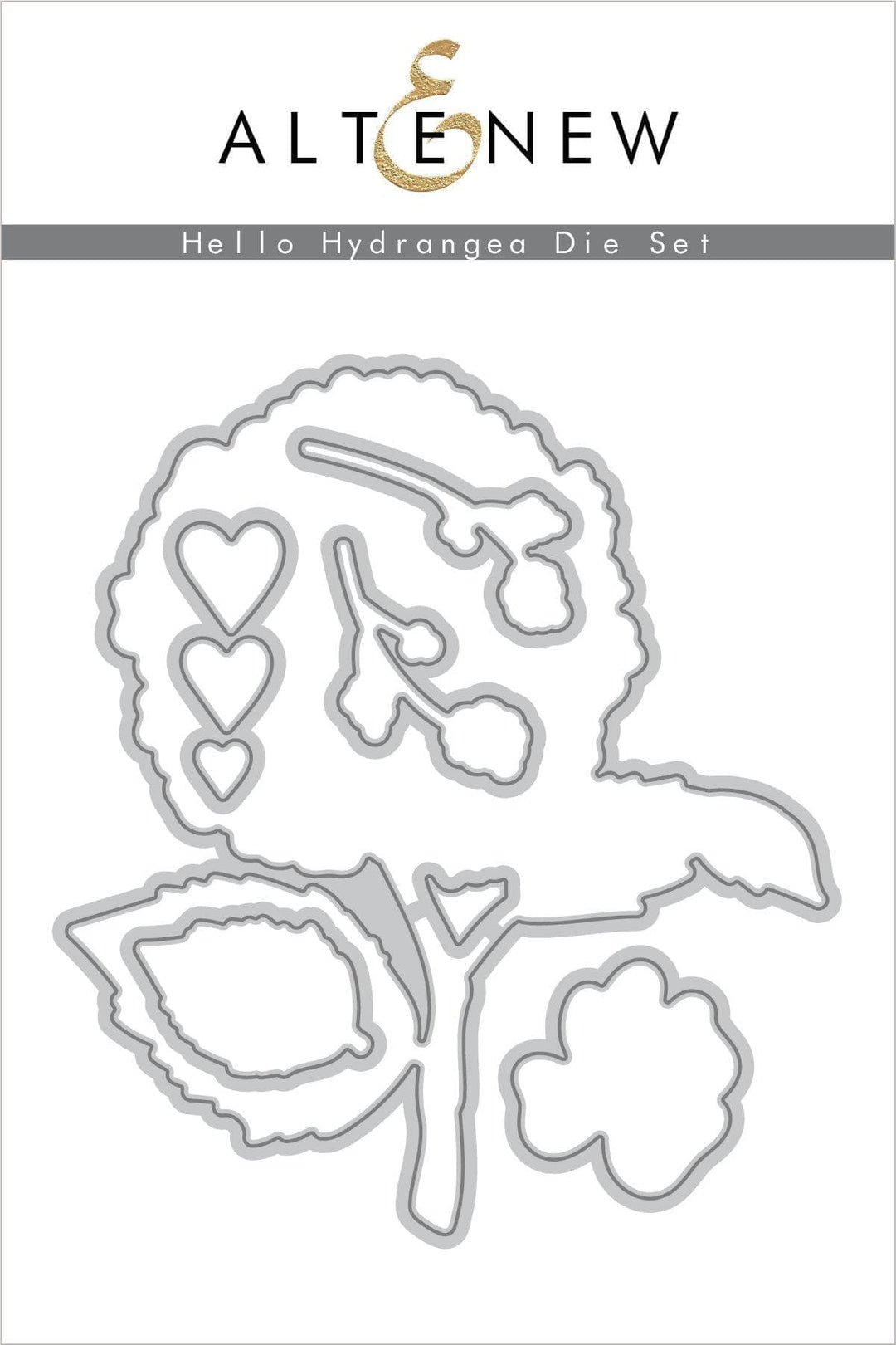Altenew Stamp & Die Bundle Hello Hydrangea Stamp & Die Bundle