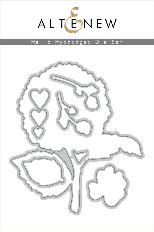 Altenew Stamp & Die Bundle Hello Hydrangea Stamp & Die Bundle