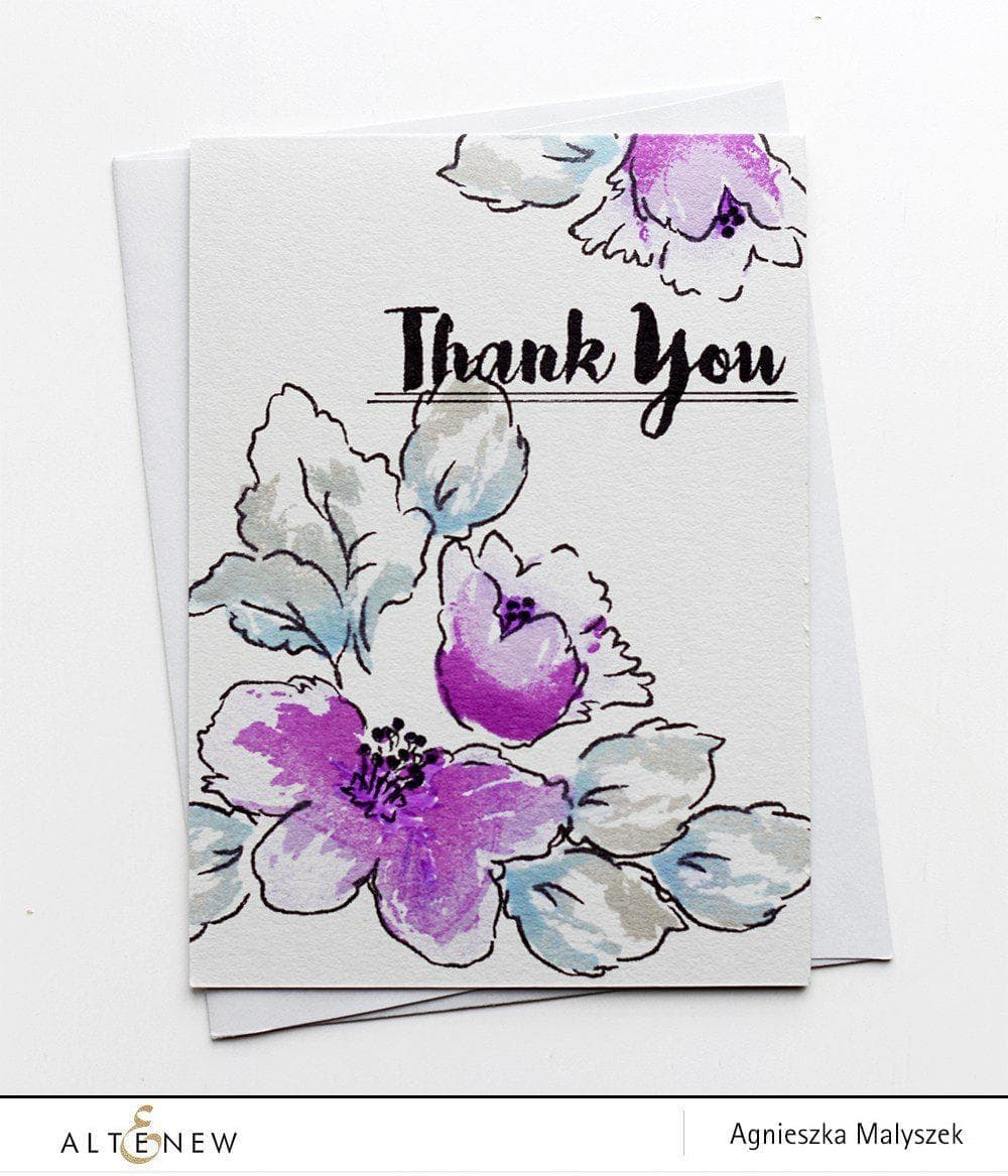 Altenew Stamp & Die Bundle Hibiscus Bouquet Stamp & Die Bundle
