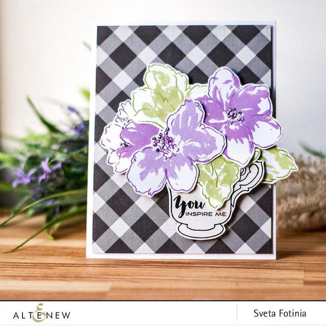Altenew Stamp & Die Bundle Hibiscus Bouquet Stamp & Die Bundle