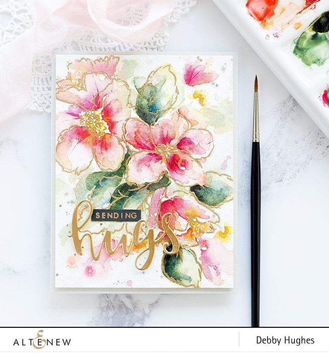 Altenew Stamp & Die Bundle Hibiscus Bouquet Stamp & Die Bundle