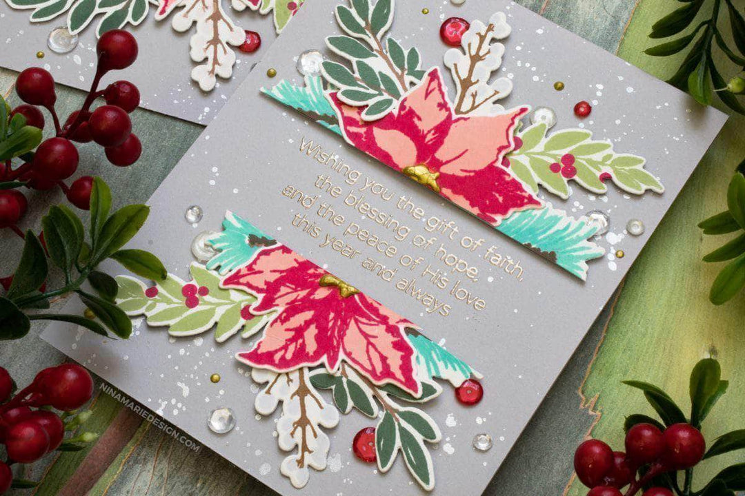 Retired - Holiday Bow Stamp & Die Bundle - Altenew