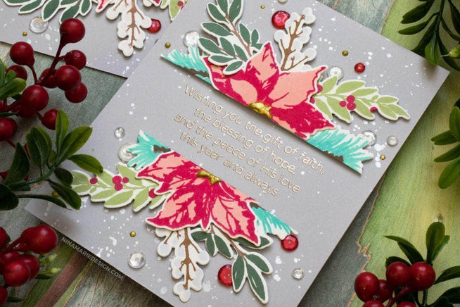 Retired - Holiday Bow Stamp & Die Bundle - Altenew
