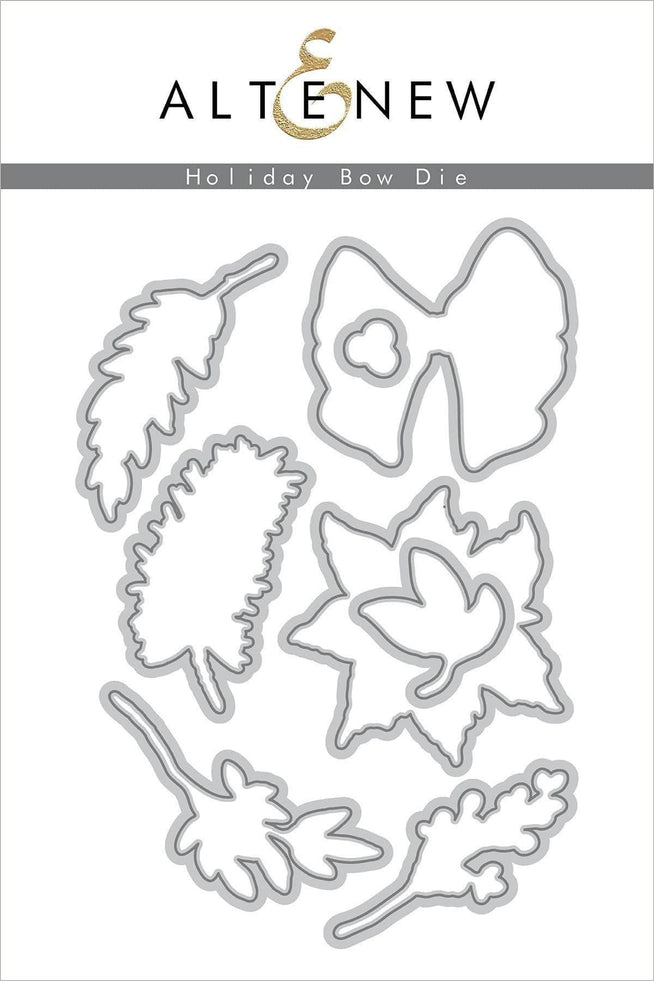 Retired - Holiday Bow Stamp & Die Bundle - Altenew