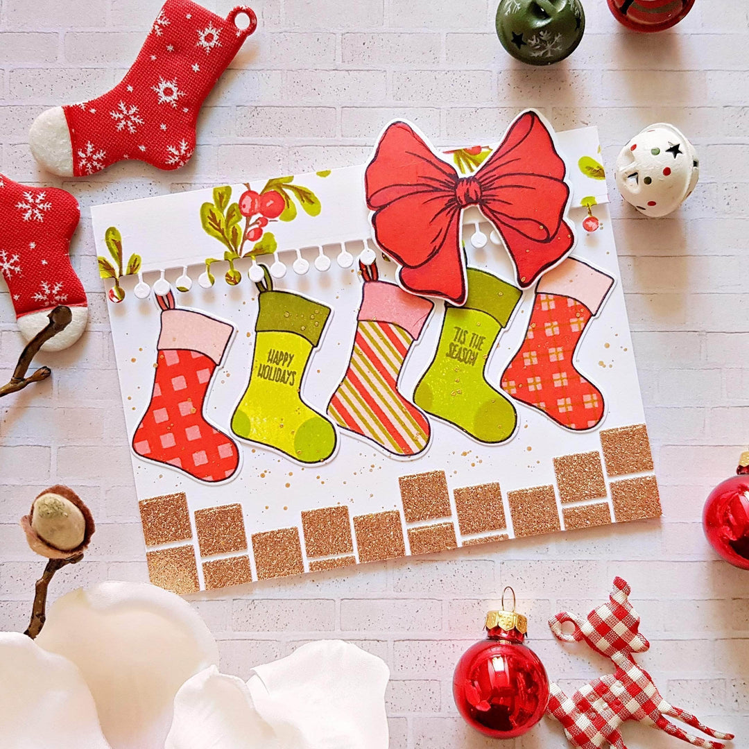 Retired - Holiday Bow Stamp & Die Bundle - Altenew