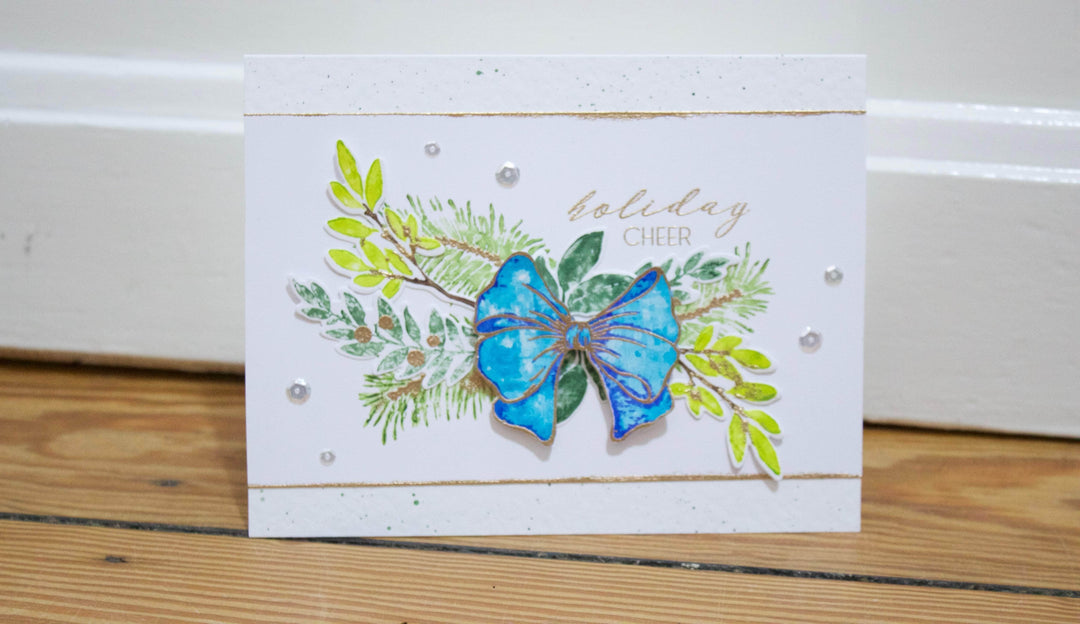Retired - Holiday Bow Stamp & Die Bundle - Altenew