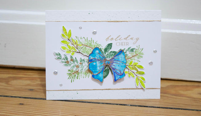 Retired - Holiday Bow Stamp & Die Bundle - Altenew