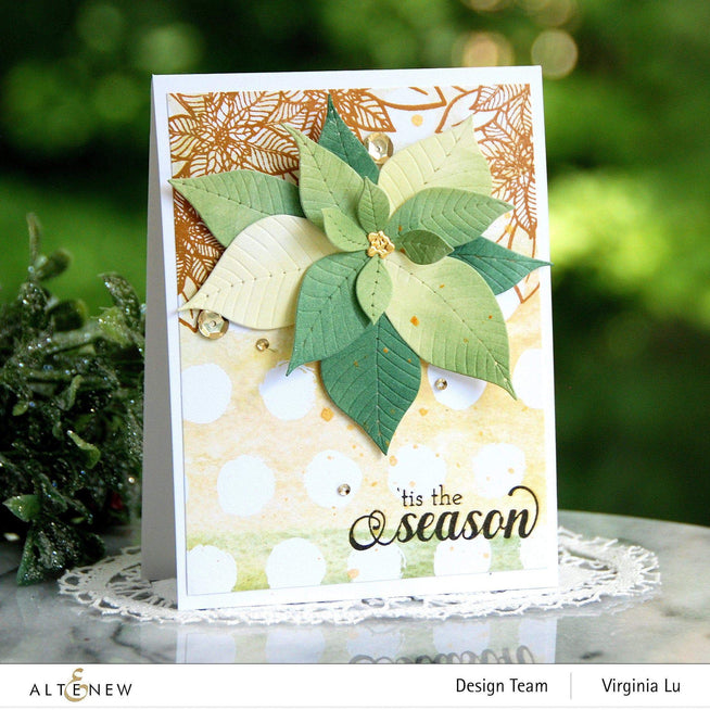Altenew Stamp & Die Bundle Holiday Flower Stamp & Die Bundle