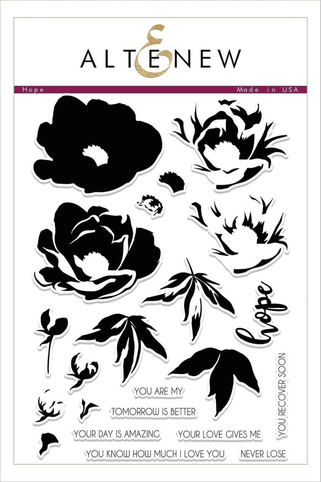 Retired - Hope Stamp & Die Bundle - Altenew